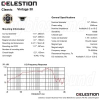 Celestion Vintage 30 - 8 Ohm