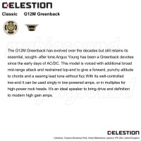 Celestion G12M Greenback - 16 Ohm