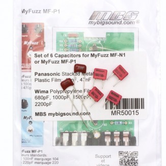 Set MR50015 Condensateurs de Tonalité pour My Fuzz